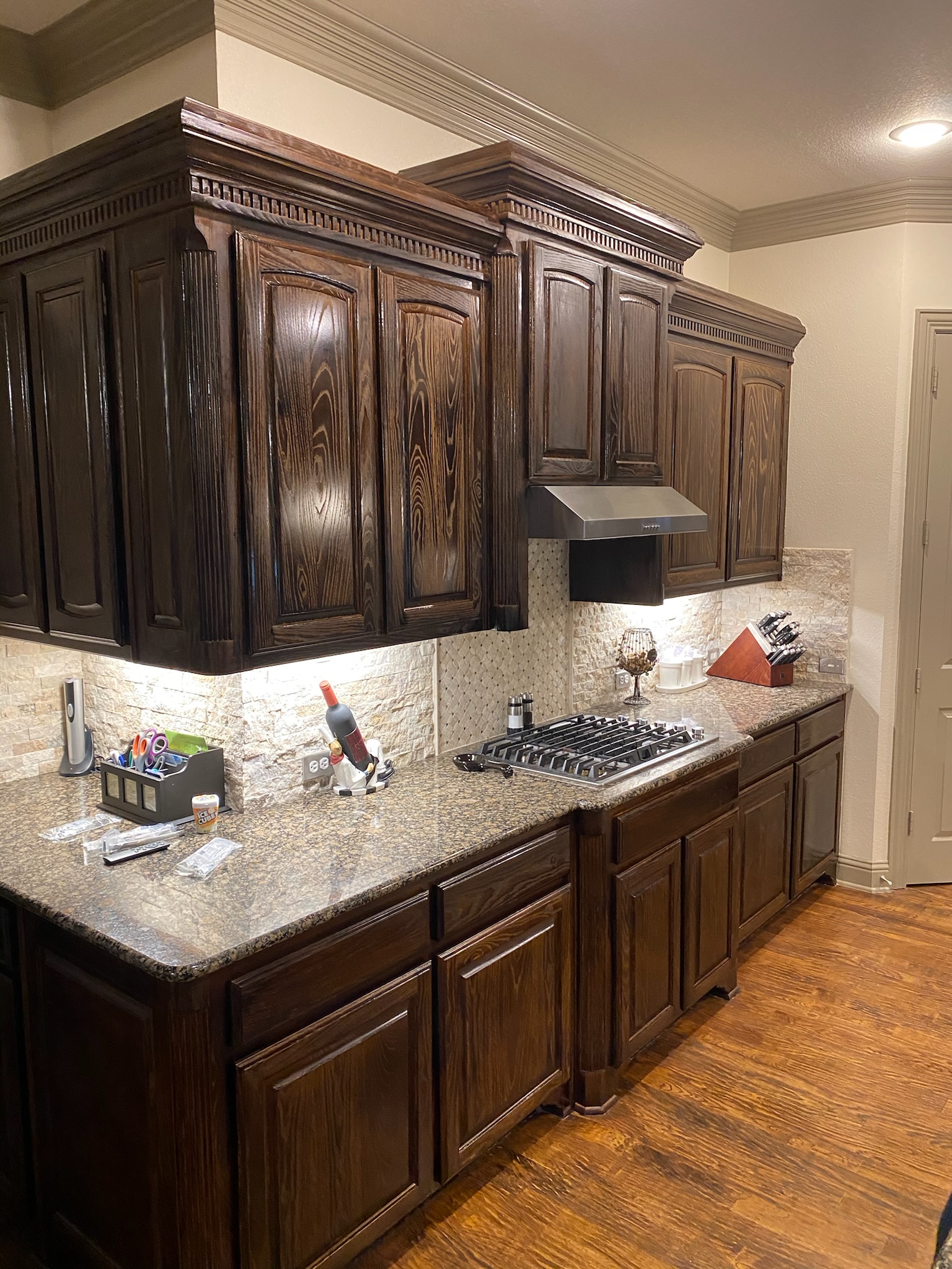 Cabinet Staining Company North Texas Sugar Home 6479